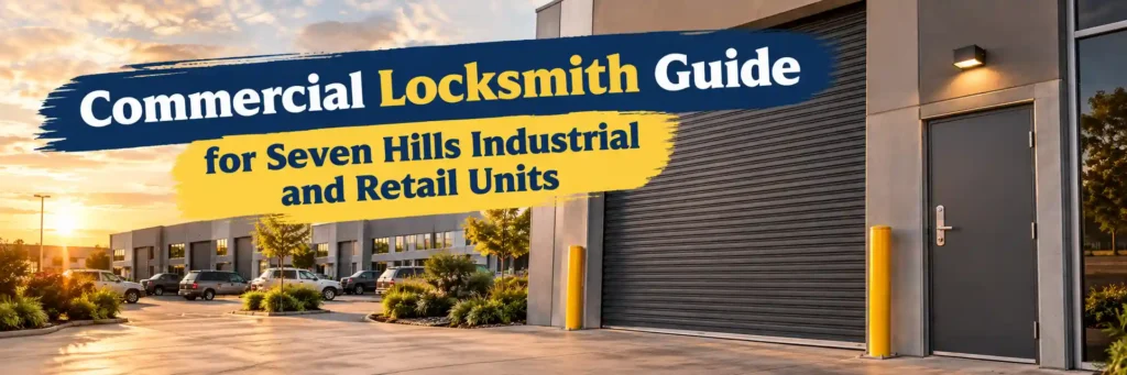 Commercial locksmith security for Seven Hills industrial and retail units