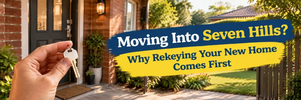 Rekeying a new home after moving into Seven Hills